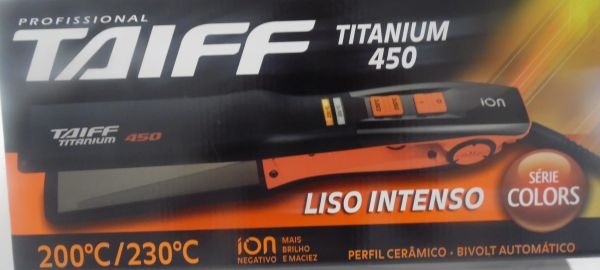 Prancha Taiff Titaniun 450o F